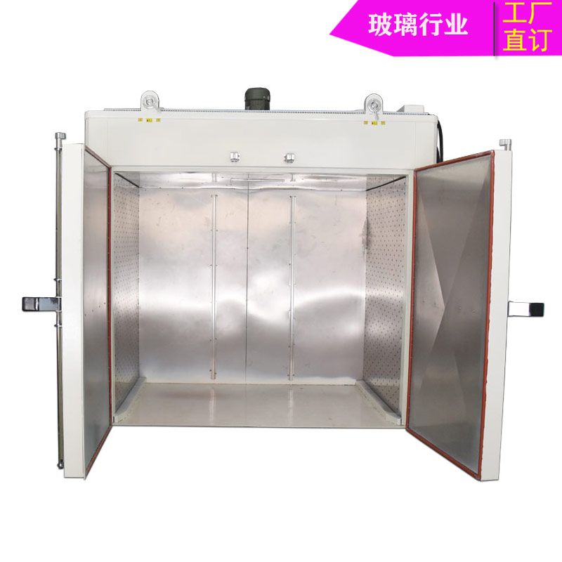 廠家訂做雙推車(chē)玻璃制品烘箱熱風(fēng)循環(huán)電子轉(zhuǎn)子配件恒溫烤箱